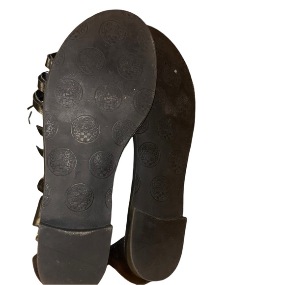 Vince Camuto Jatella Black Leather Sandal Women’s Size 7 (37) - Picture 8 of 12